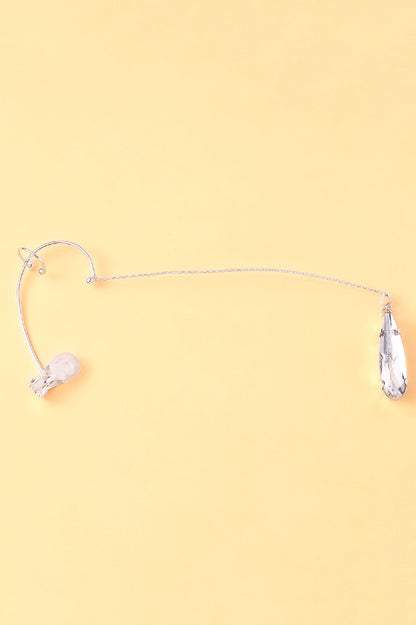 Stylish Zircon Minimalist Teardrop Ear Hooks