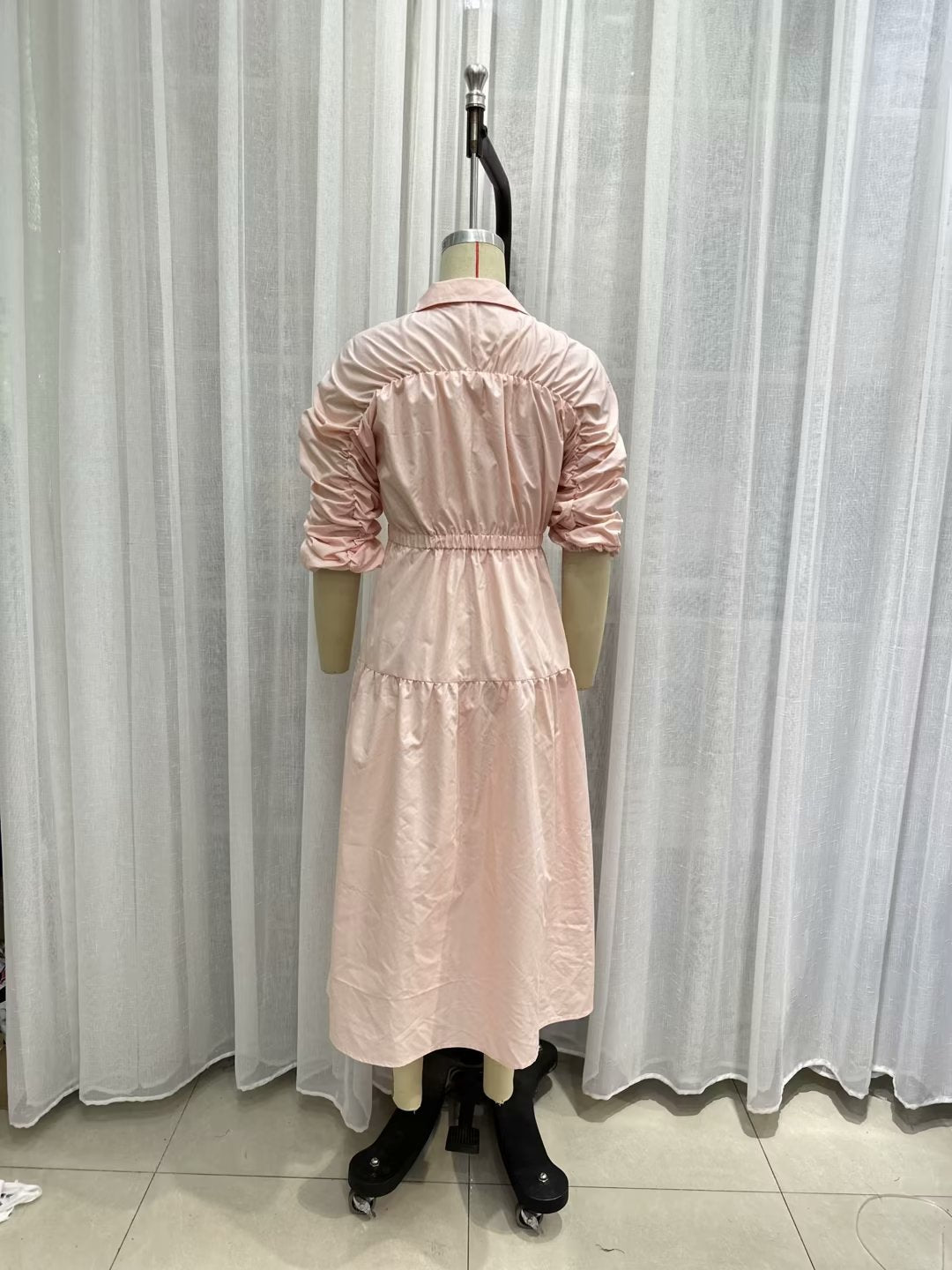 Summer Sexy Hollow Out Cutout V Neck Midi Dress Women – Lightly Mature Design