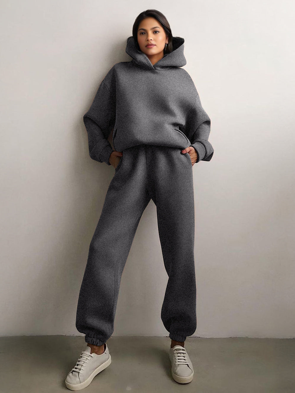 Pant Set Coffee Brown Field Athletic Two Pieces Sets