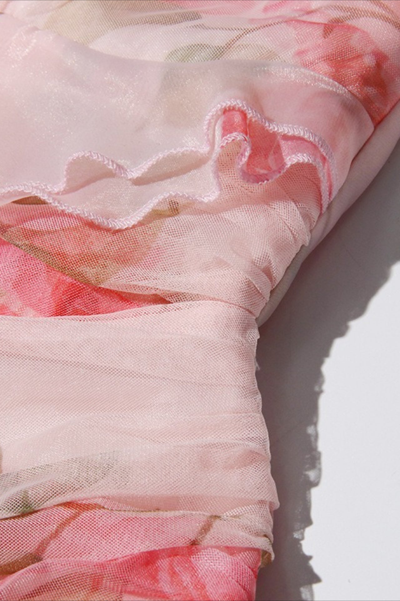 Floral Print 3D Applique Off-Shoulder Sweetheart A-Line Maxi Gown