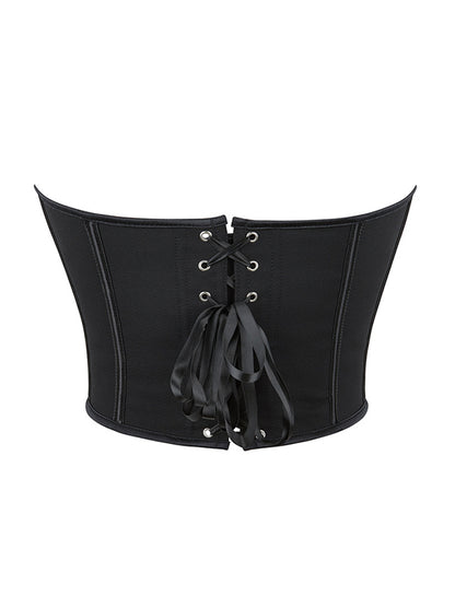 Mesh Breathable Heart Shaped Corset Top