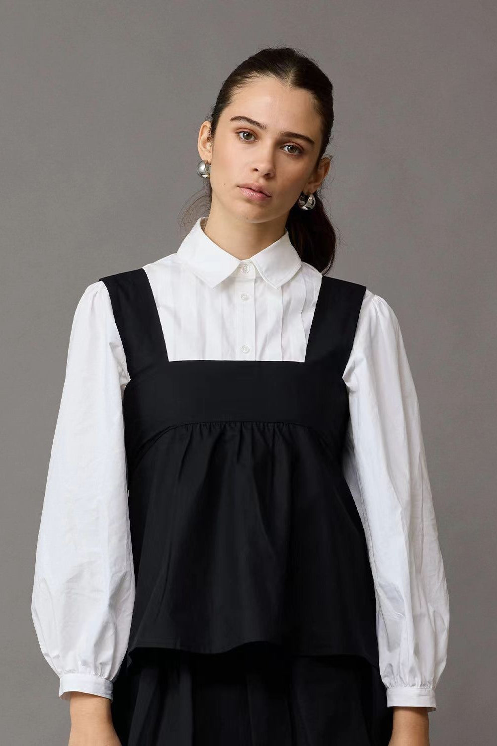 Chic Checkered Back Tie Tank Top