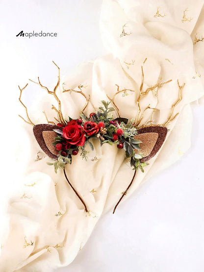 Reindeer Antler Christmas Reindeer Headband