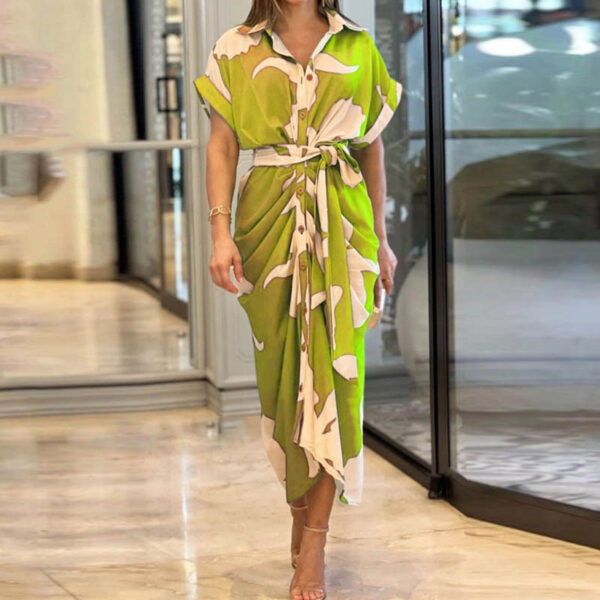Summer Babe Midi Dress - Lime