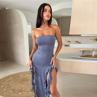 Aliza Mini Dress - Grey