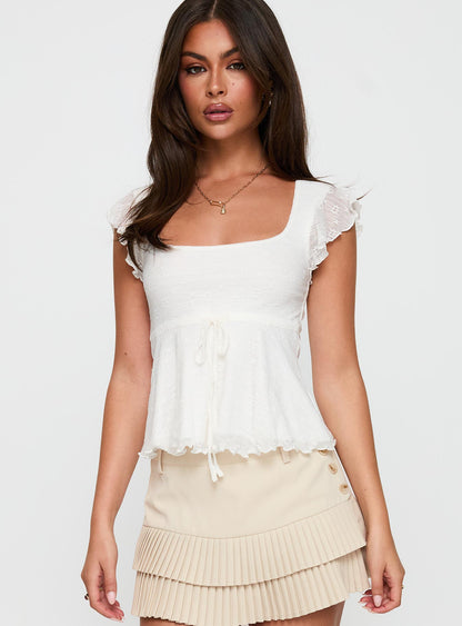 Elanor Frill Top