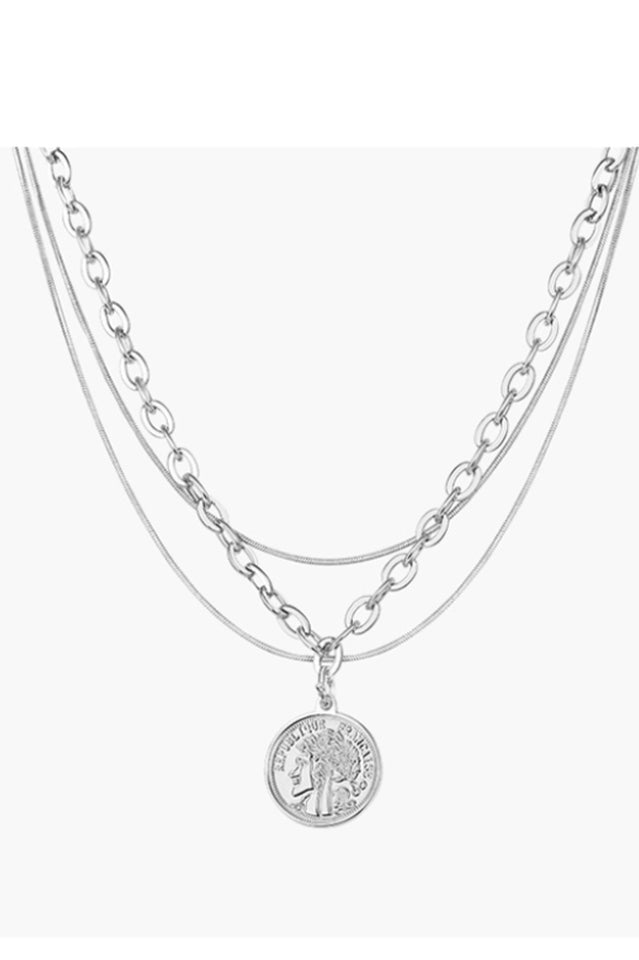 Layered Pendant Necklace