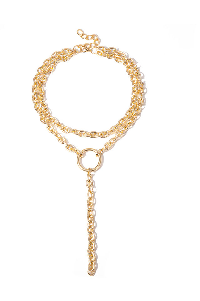 Hip Hop Rock Long Chain Necklace