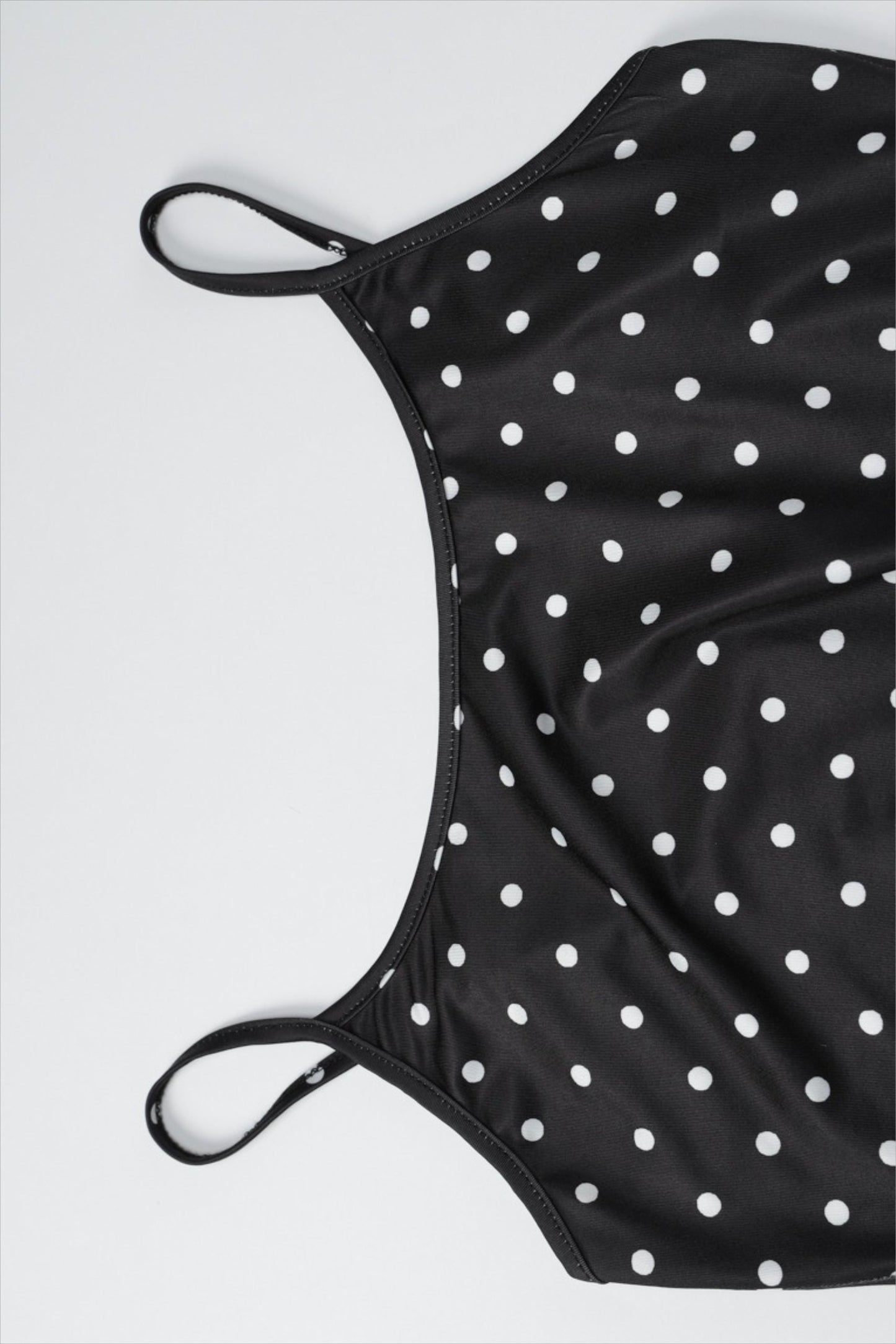 | Polka Dot Bodycon Maxi Dress