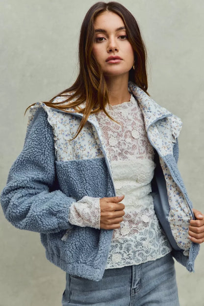 Feathers Sherpa Jacket