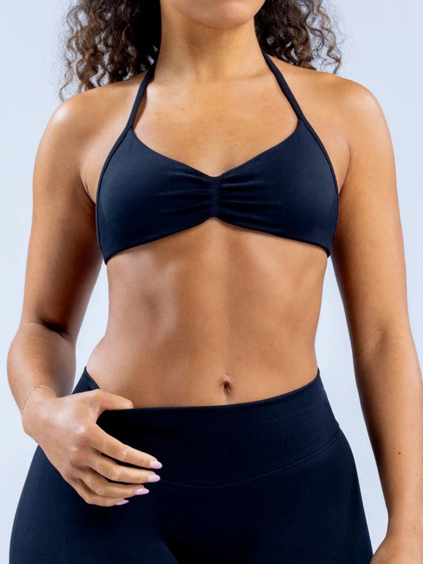 Seamless Halter Bra Beautiful Back Yoga Underwear Vest