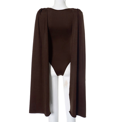 Dwayne Bodysuit - Brown