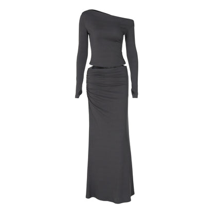 Dark Angel Co-ord  - Dark Grey