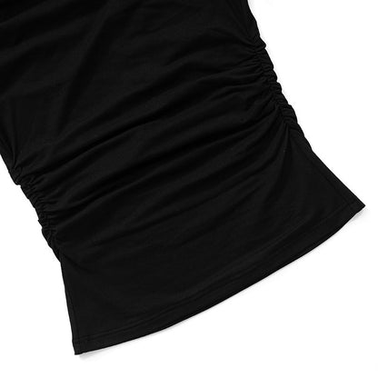 Cropper Top - Black