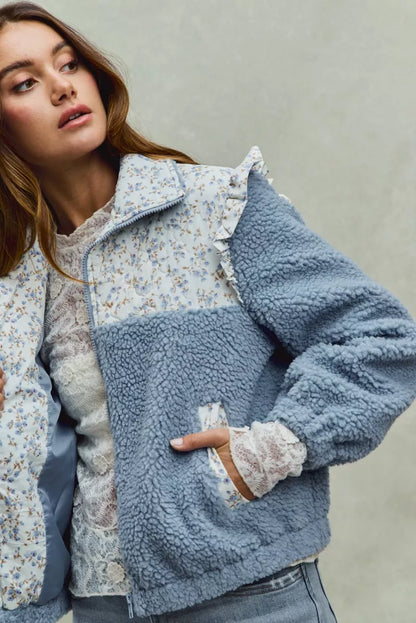 Feathers Sherpa Jacket