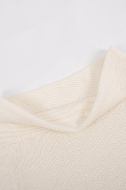 Slim Fit Off-Shoulder Knit Top