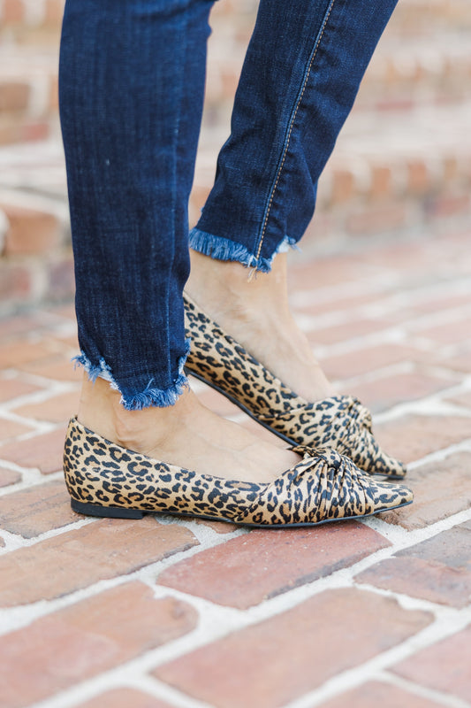Brown Leopard Flats