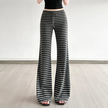 Striped Homewear Bootcut Pant