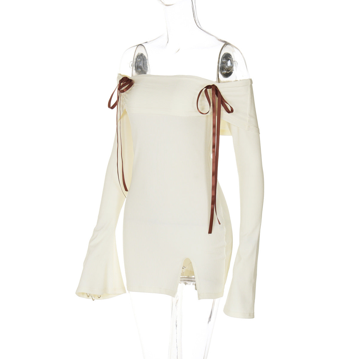 Rhode Mini Dress - Apricot