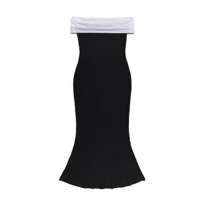 Dublin Off-shoulder Dress - Black