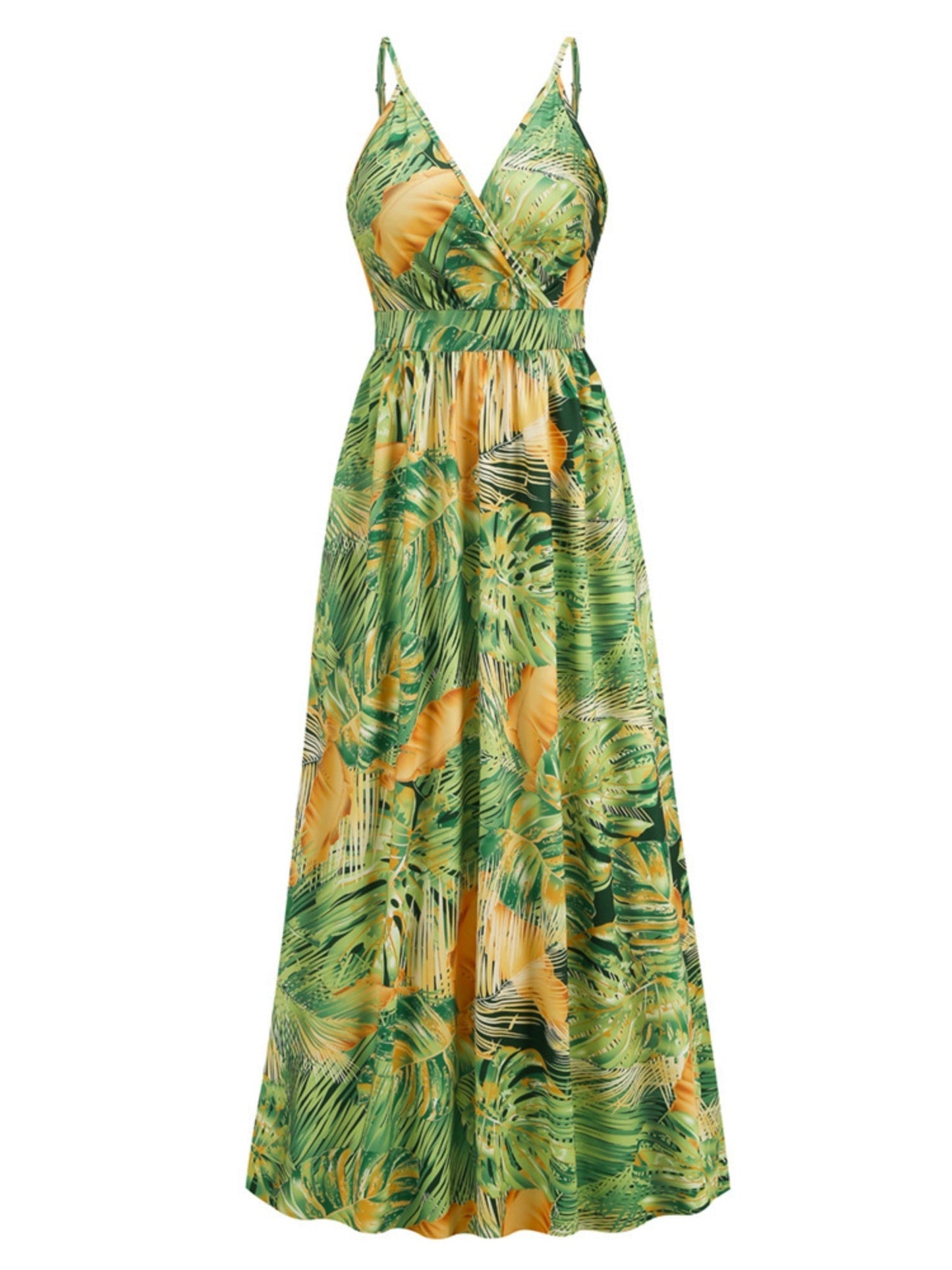 Floral Print Bohemia Camisoles Maxi Dresses