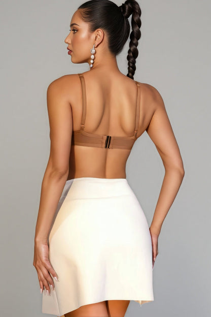 Corbin Pearl Body Chain Mini Dress Set
