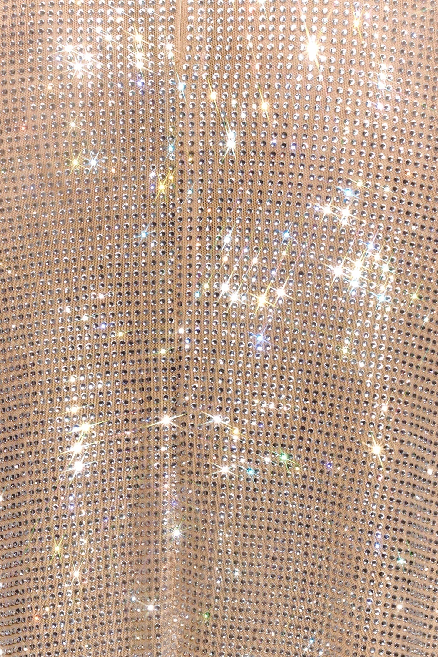 Deep V Neck Halter Sequin Shimmer Metallic Midi Dress