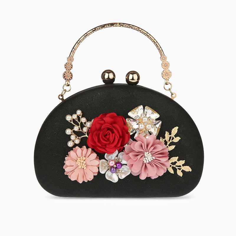 Evening Flower Clutch Bag Flora