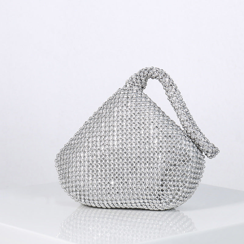 Glittering Triangle Handbag