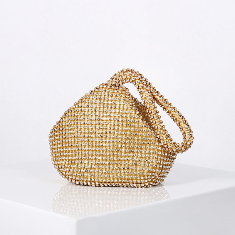Glittering Triangle Handbag