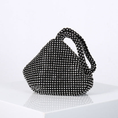 Glittering Triangle Handbag
