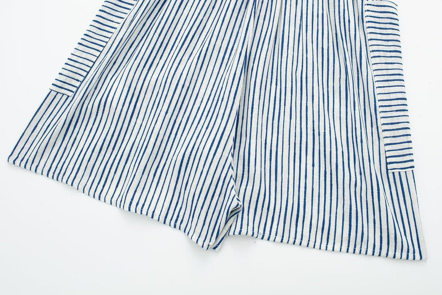 Summer Stripes Romper - Blue