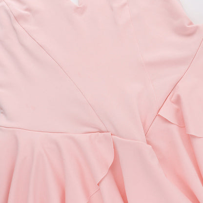 Sunny Side Mini Dress - Pink