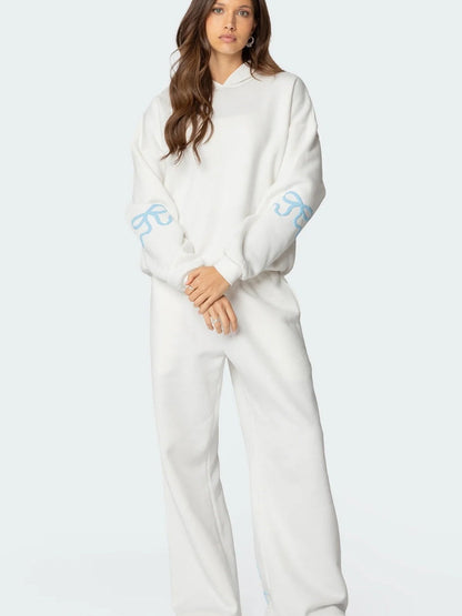 Liber Autumn Women's 3D Three-dimensional pattern 2-piece Sets