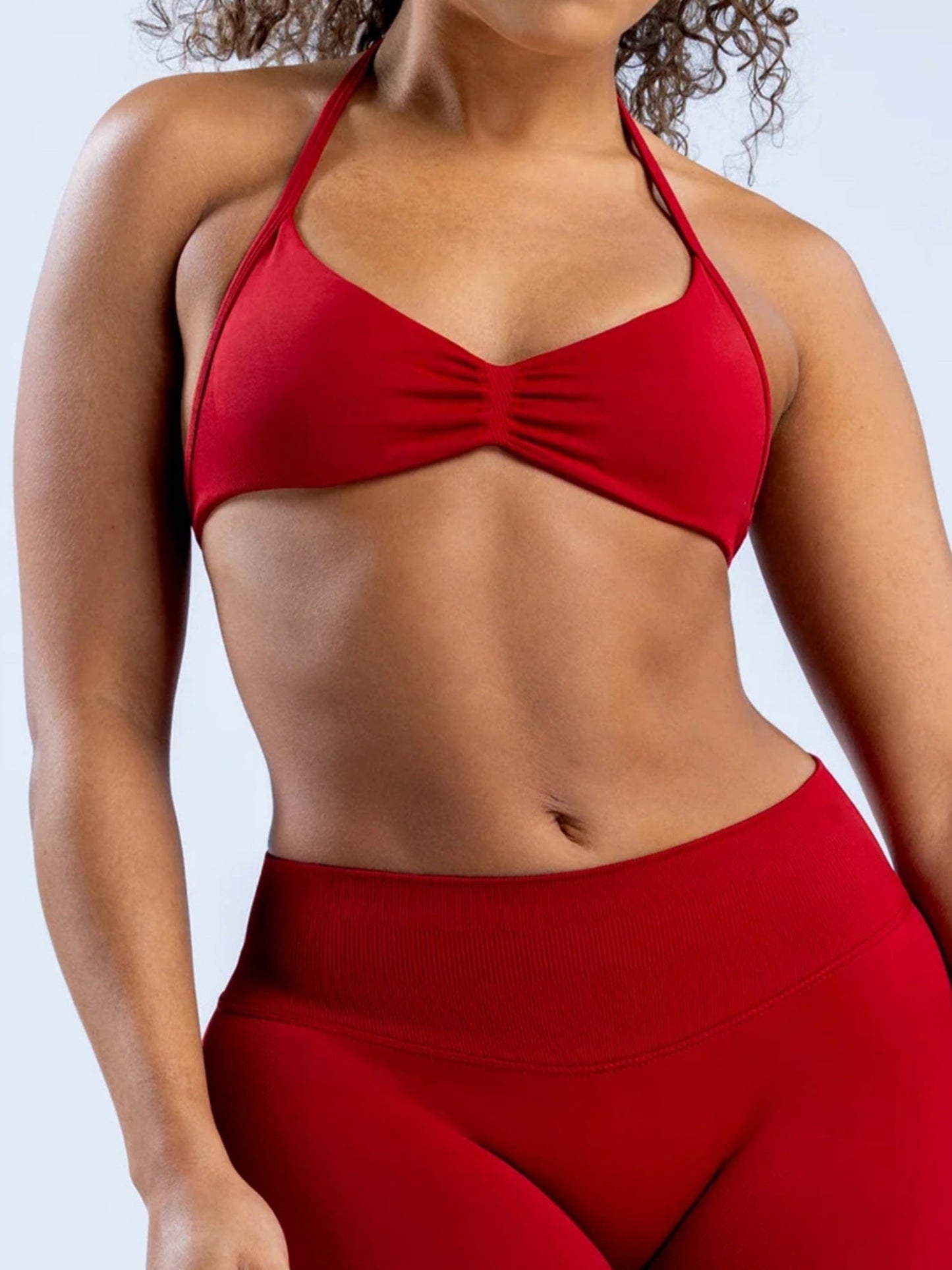 Seamless Halter Bra Beautiful Back Yoga Underwear Vest