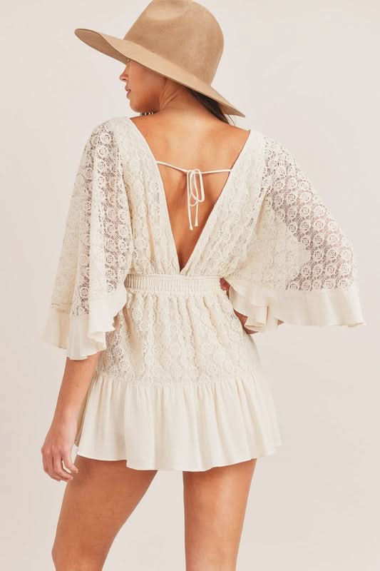 ODDESY | LACE ROMPER