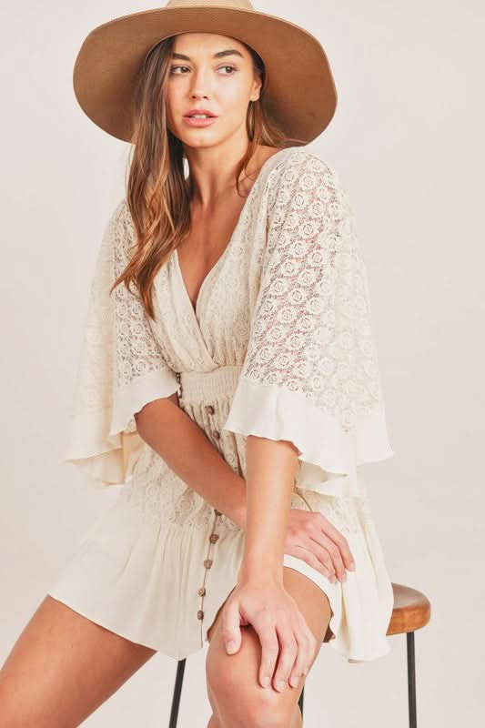 ODDESY | LACE ROMPER