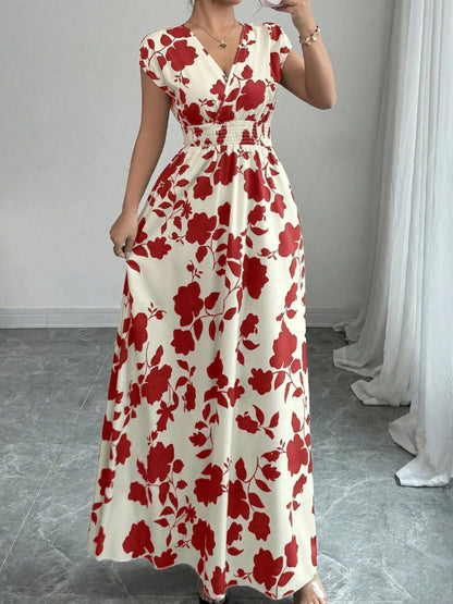 Hit Flowers Plants And Flowers Maxi Dresses