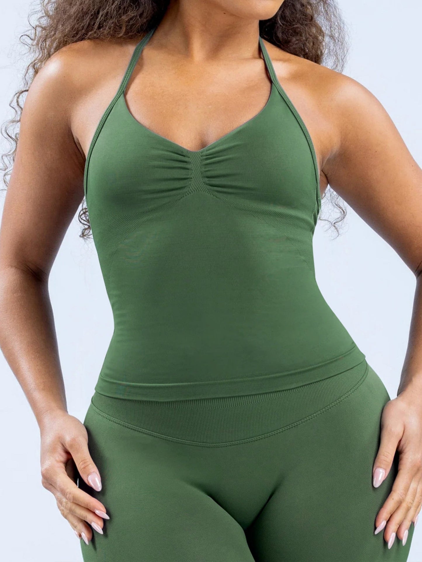 Seamless With Breast Pads Beautiful Back Fitness Exercise Yoga Tank Top