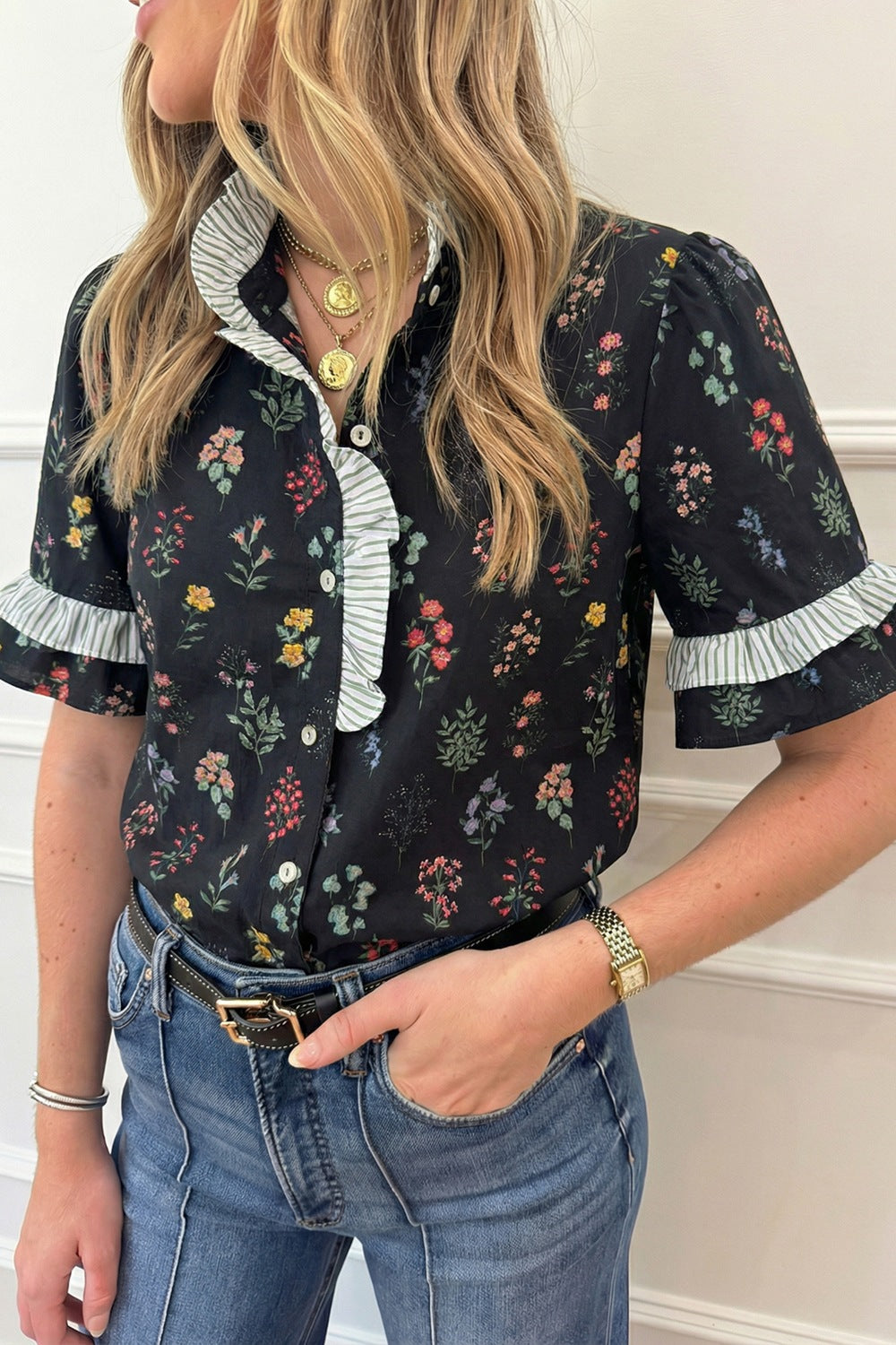 Roths Floral Top