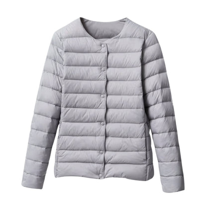 | Women's Lightweight Quilted Puffer Jacket
