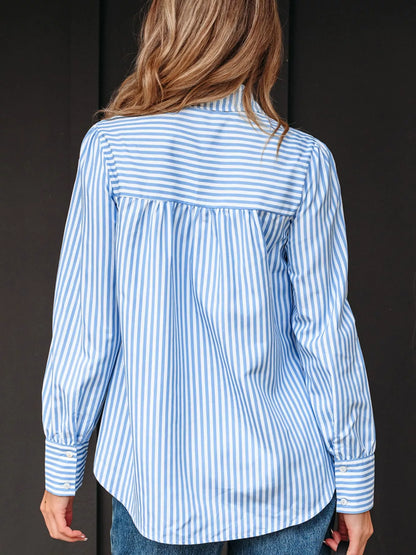 Heather Smocked Top