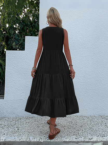 Olivian Tired Maxi Dress