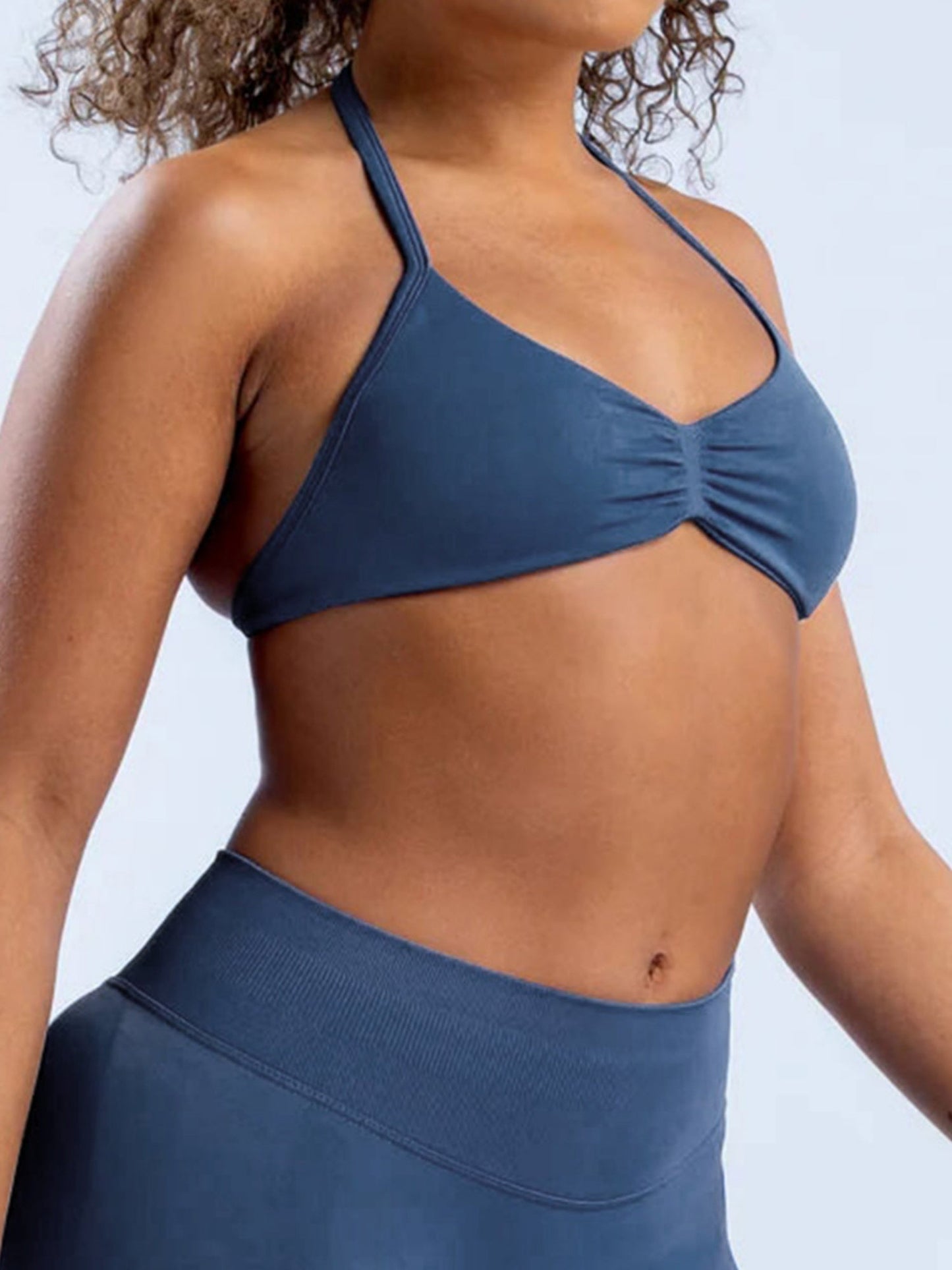 Seamless Halter Bra Beautiful Back Yoga Underwear Vest