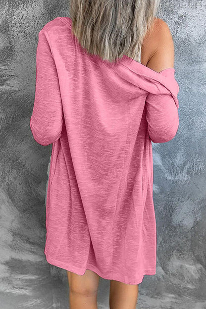 Fashion Casual Solid Patchwork V Neck Tops