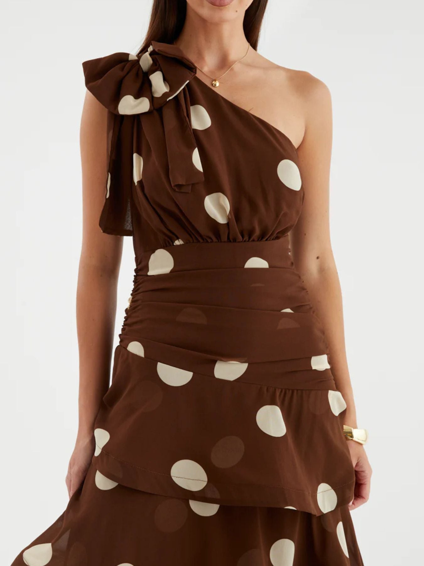Kline Polka Dot Maxi Dress