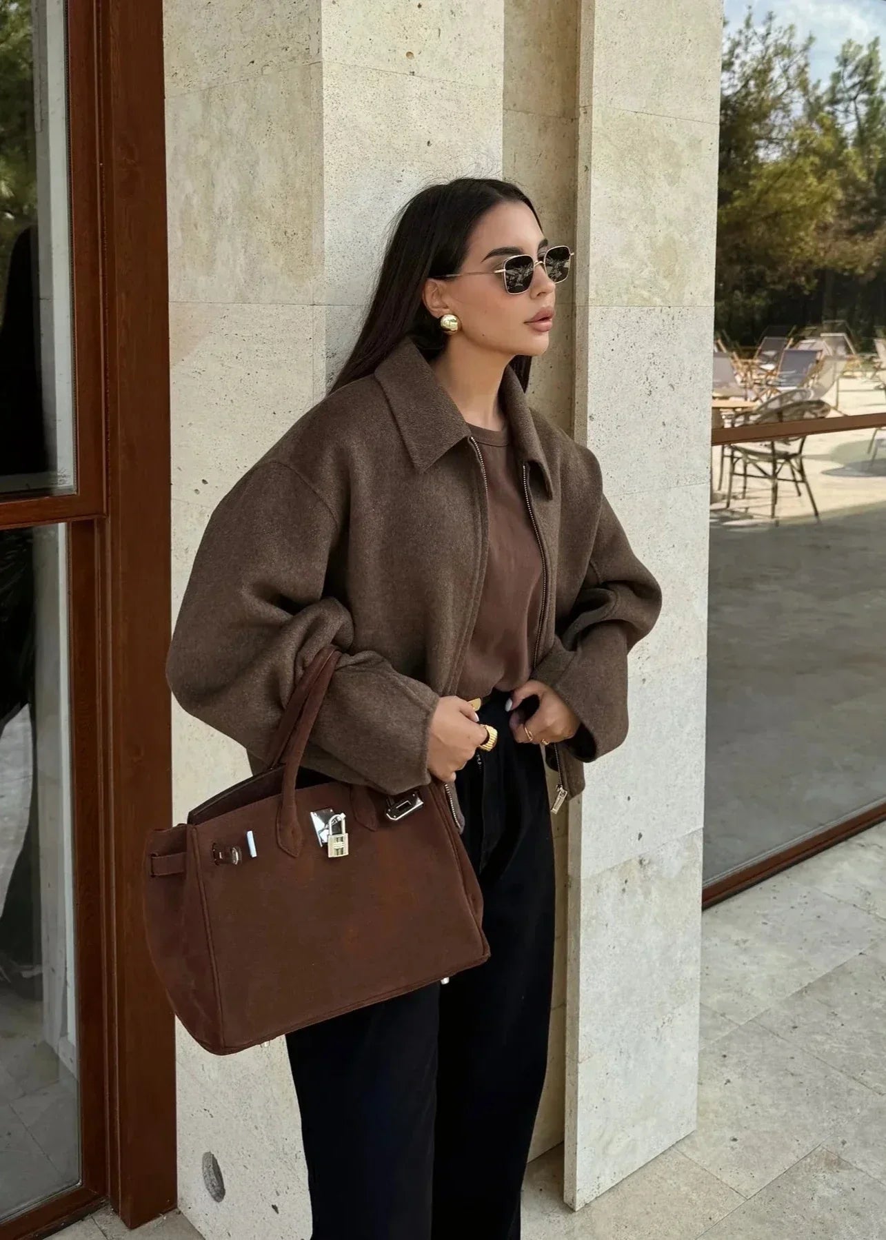 Timeless Woolen Lapel Jacket â_?Fall & Winter Essential