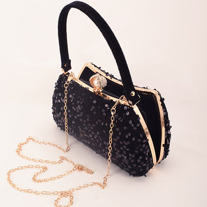 Formal Patchwork Sequins Bags(5 Colors)
