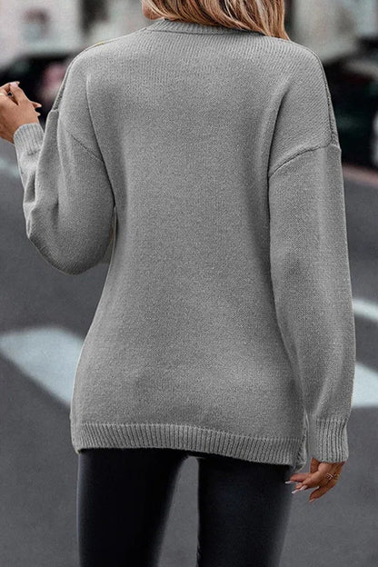 Casual Solid Cross Straps Asymmetrical V Neck Tops(4 Colors)
