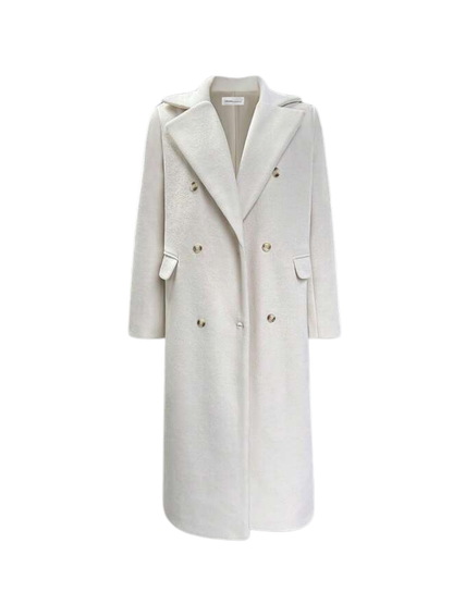Classic Wool Double Breasted Coat